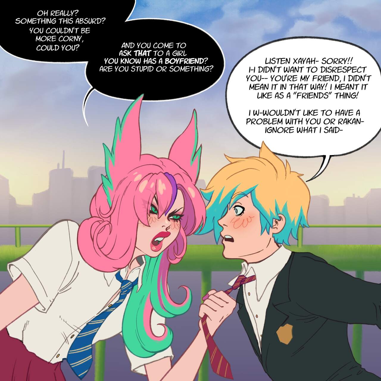 Ezreal's Valentine page 3 full