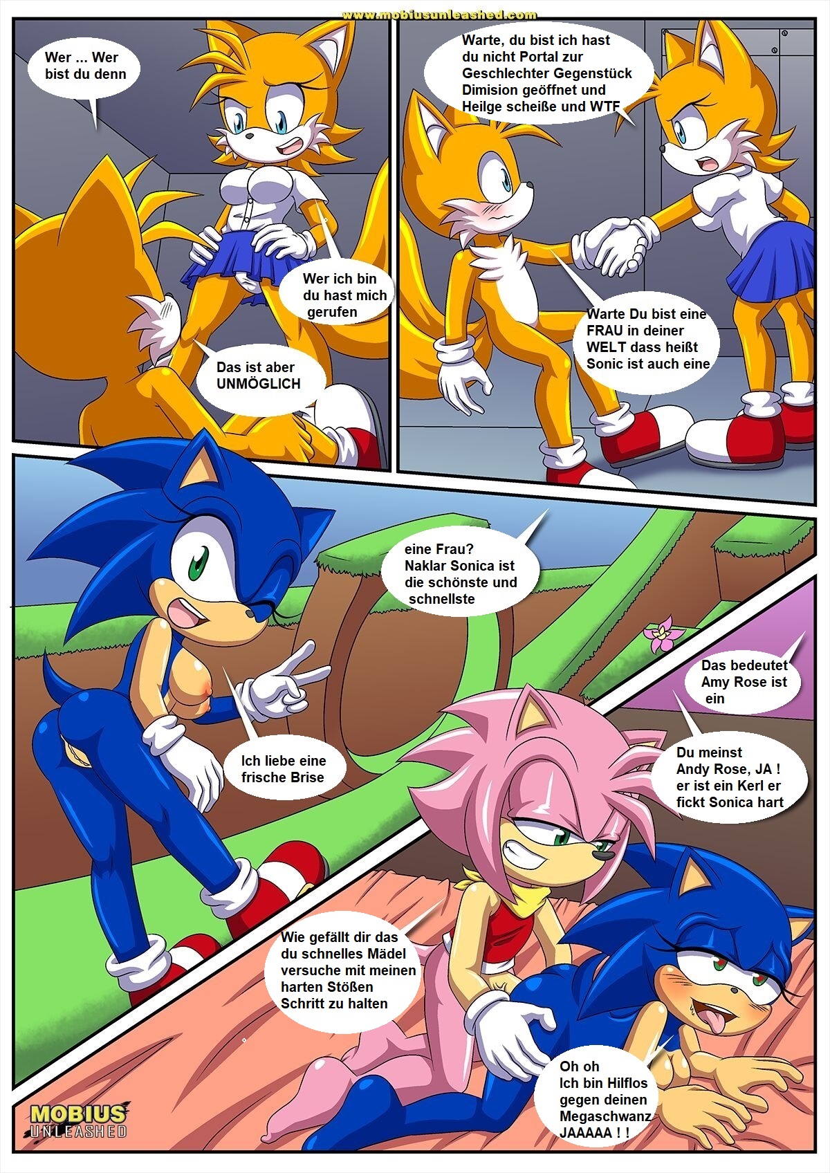 Go fuck yourself tails    GERMAN page 6 full