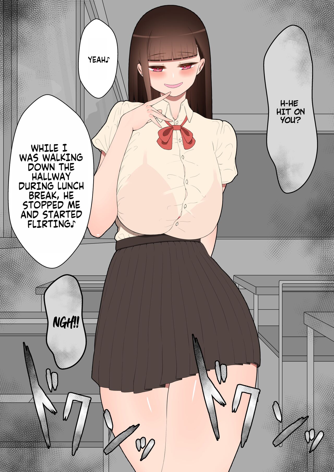 "Kanojo wa Nerawareteiru" ~Yarichin To~ | She Is Being Targeted ~With a Playboy~ page 10 full
