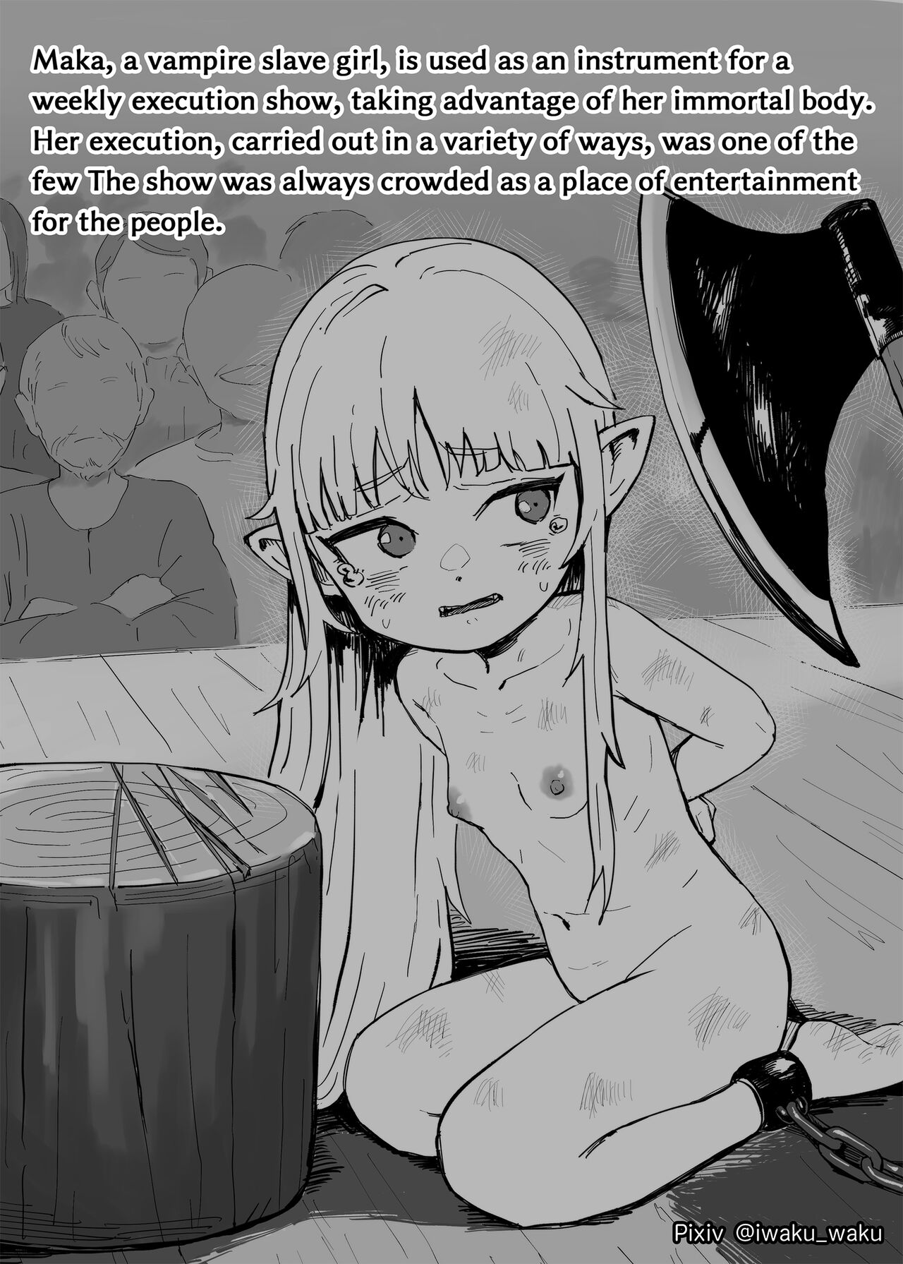 Vampire-chan no Shokei Show  | Vampire Girl Execution Show page 6 full