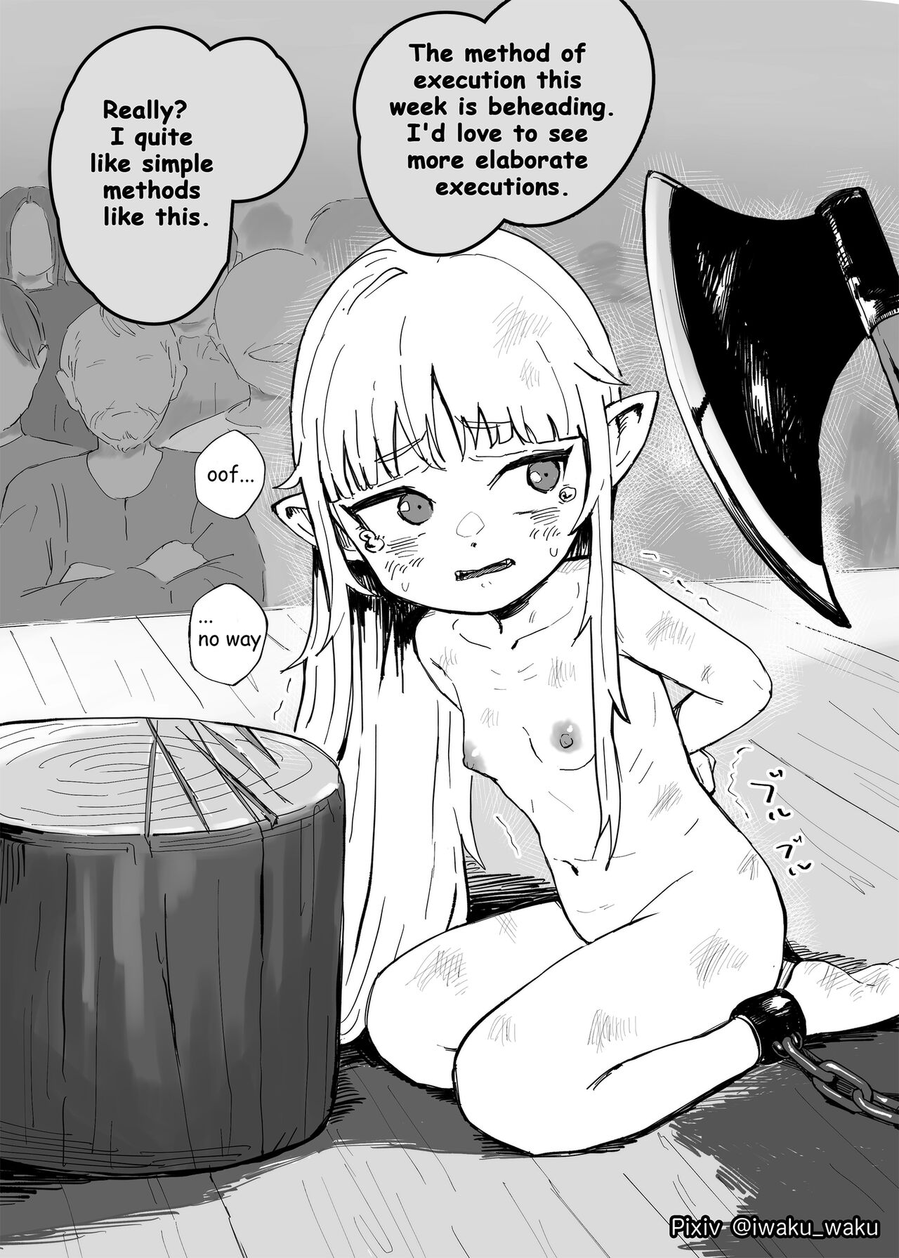 Vampire-chan no Shokei Show  | Vampire Girl Execution Show page 7 full