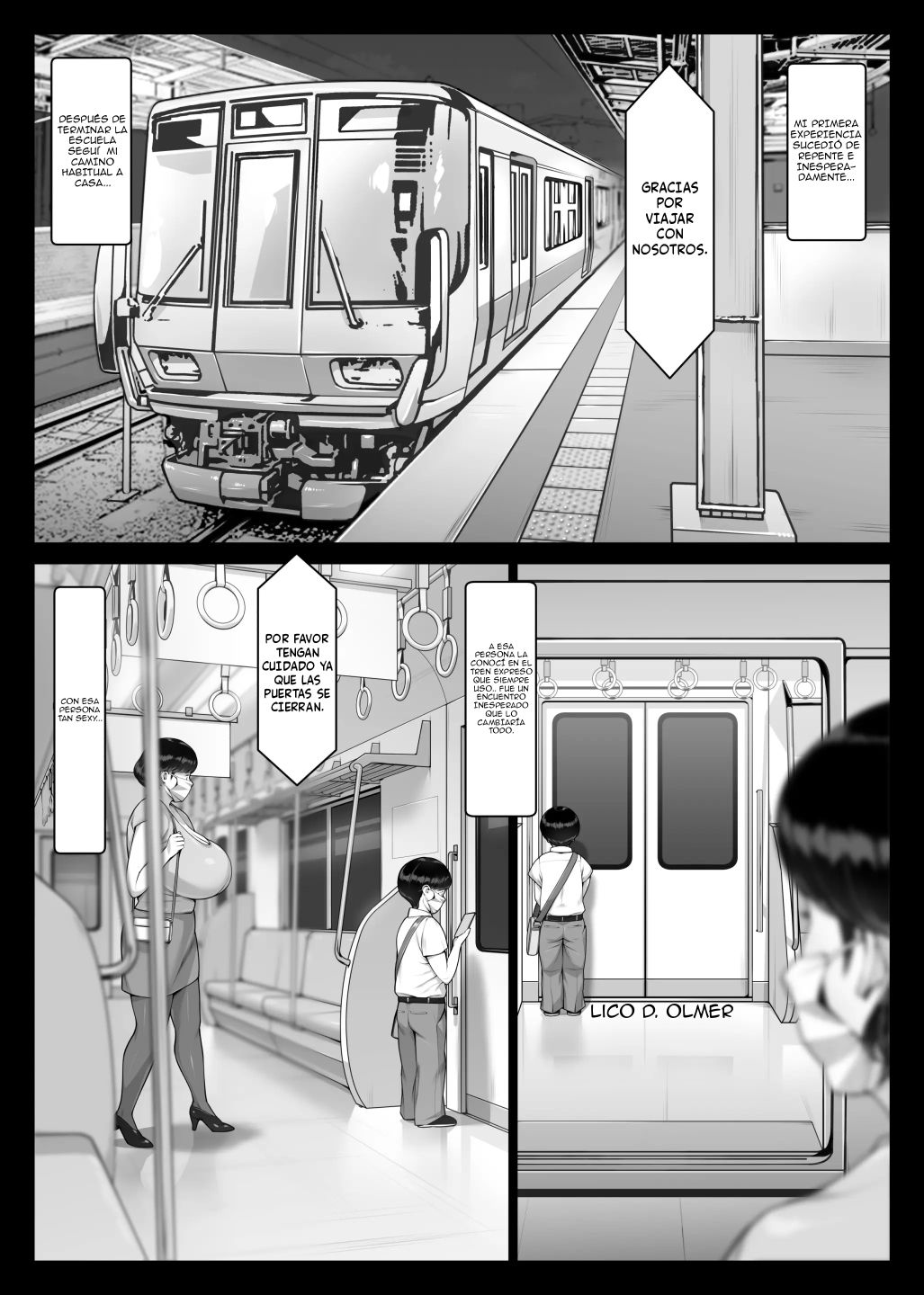 Chijo Monogatari Bakunyuu Chijukujo to Doutei-kun | El encuentro de una seductora madura tetona y un niño virgen page 4 full
