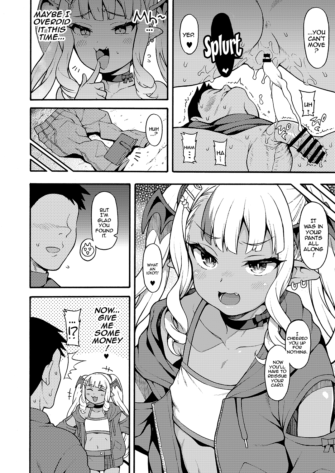 Yasashii? Mesugaki Succubus / The Kind Bratty Succubus page 10 full