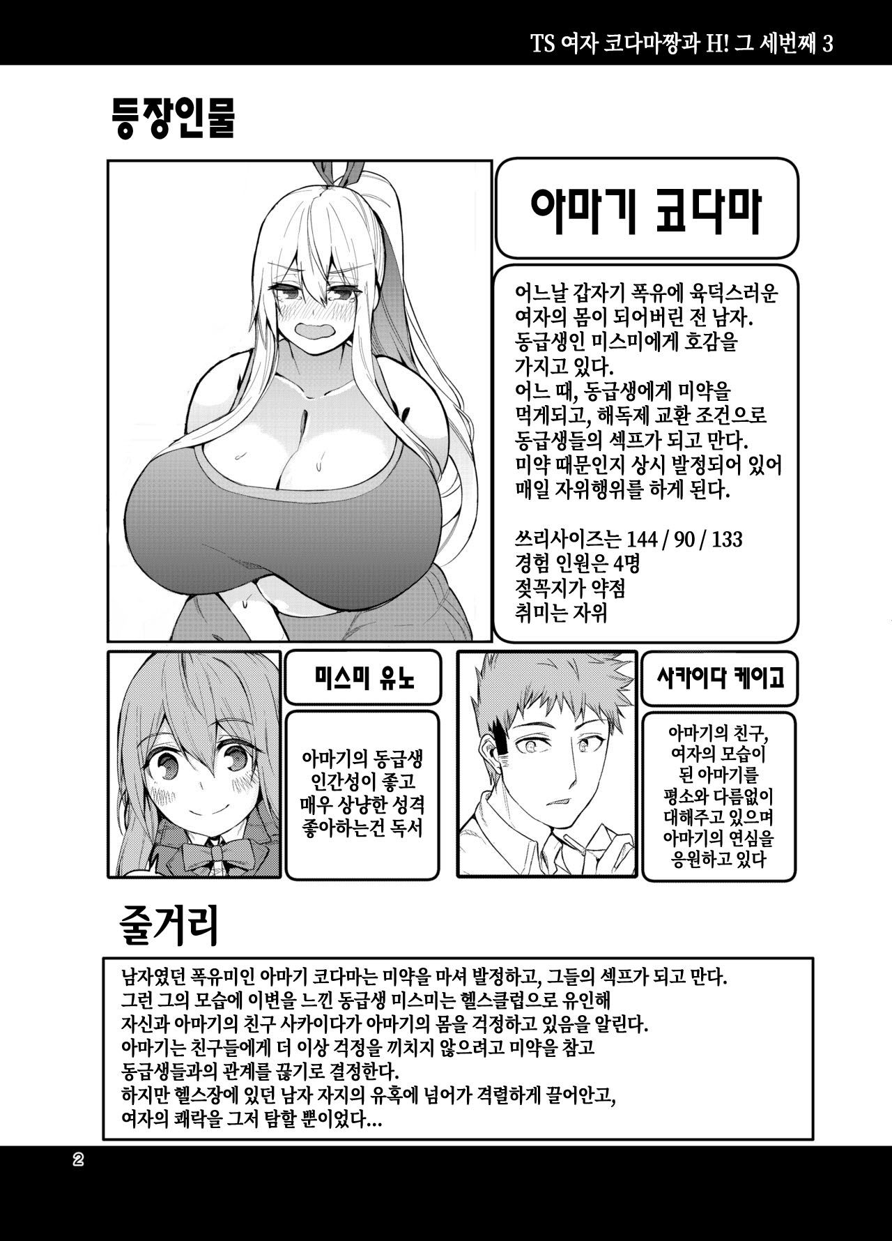 TS Musume Kodama-chan to H! Sono 3｜TS녀 코다마쨩과 H! 그 3 page 3 full