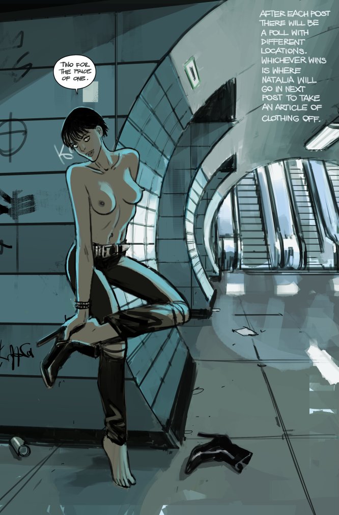 Natalia's Strip Game page 5 full