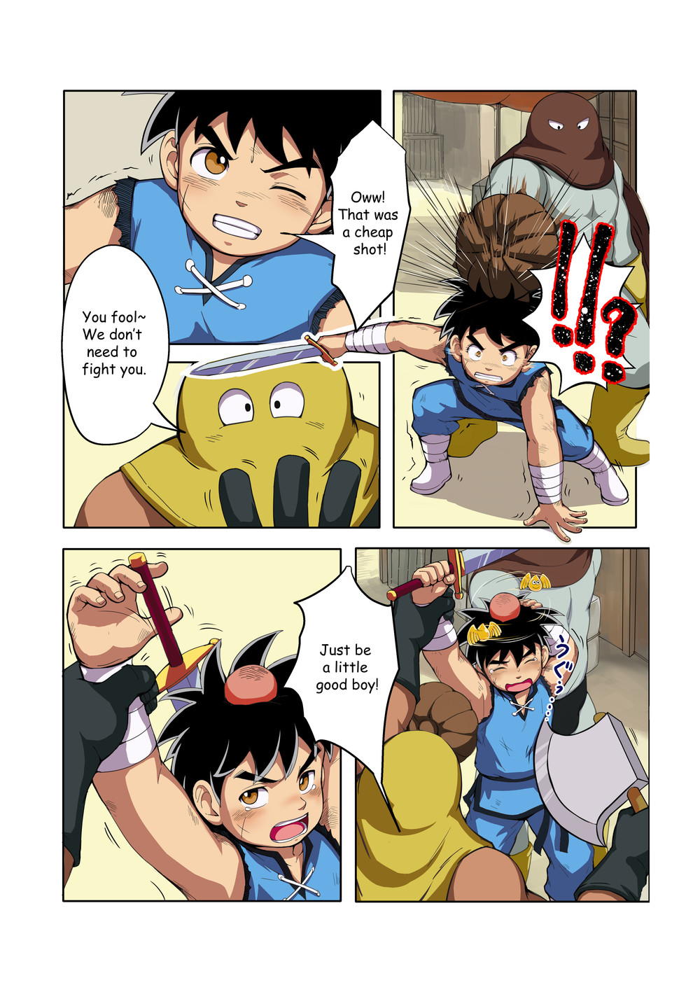 Love Slave Hero page 4 full