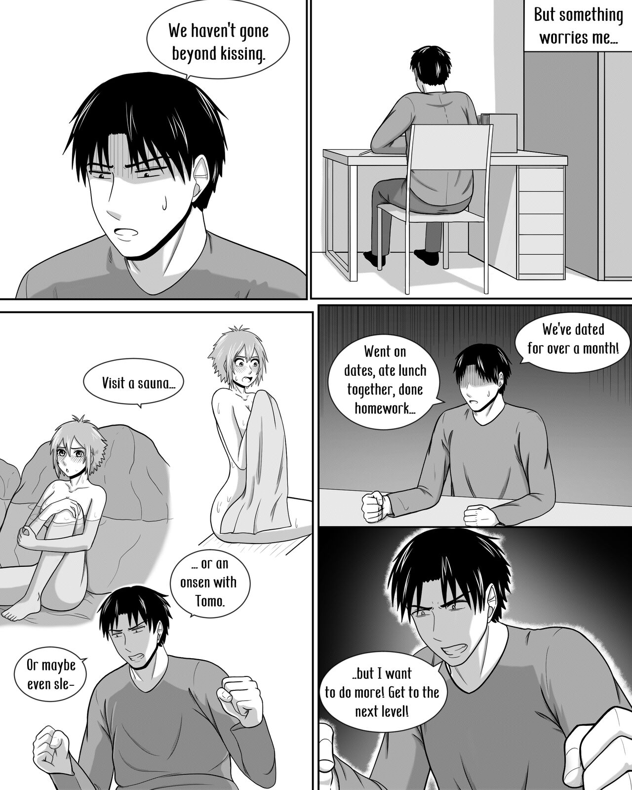 Tomo-chan wa Onnanoko! Ai no Asekkaki Sumo! | Tomo-chan is a Girl! Sweaty Sumo of Love! page 4 full