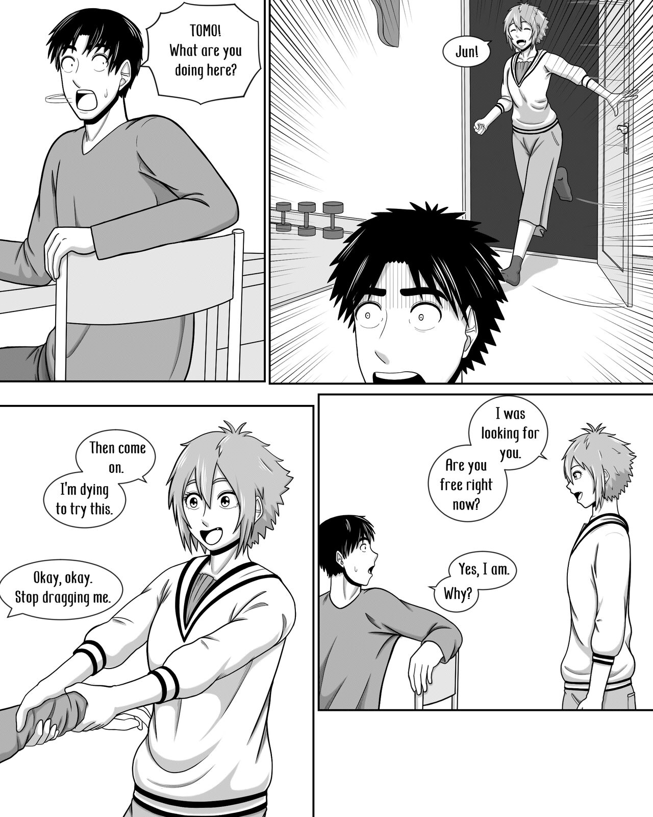Tomo-chan wa Onnanoko! Ai no Asekkaki Sumo! | Tomo-chan is a Girl! Sweaty Sumo of Love! page 5 full