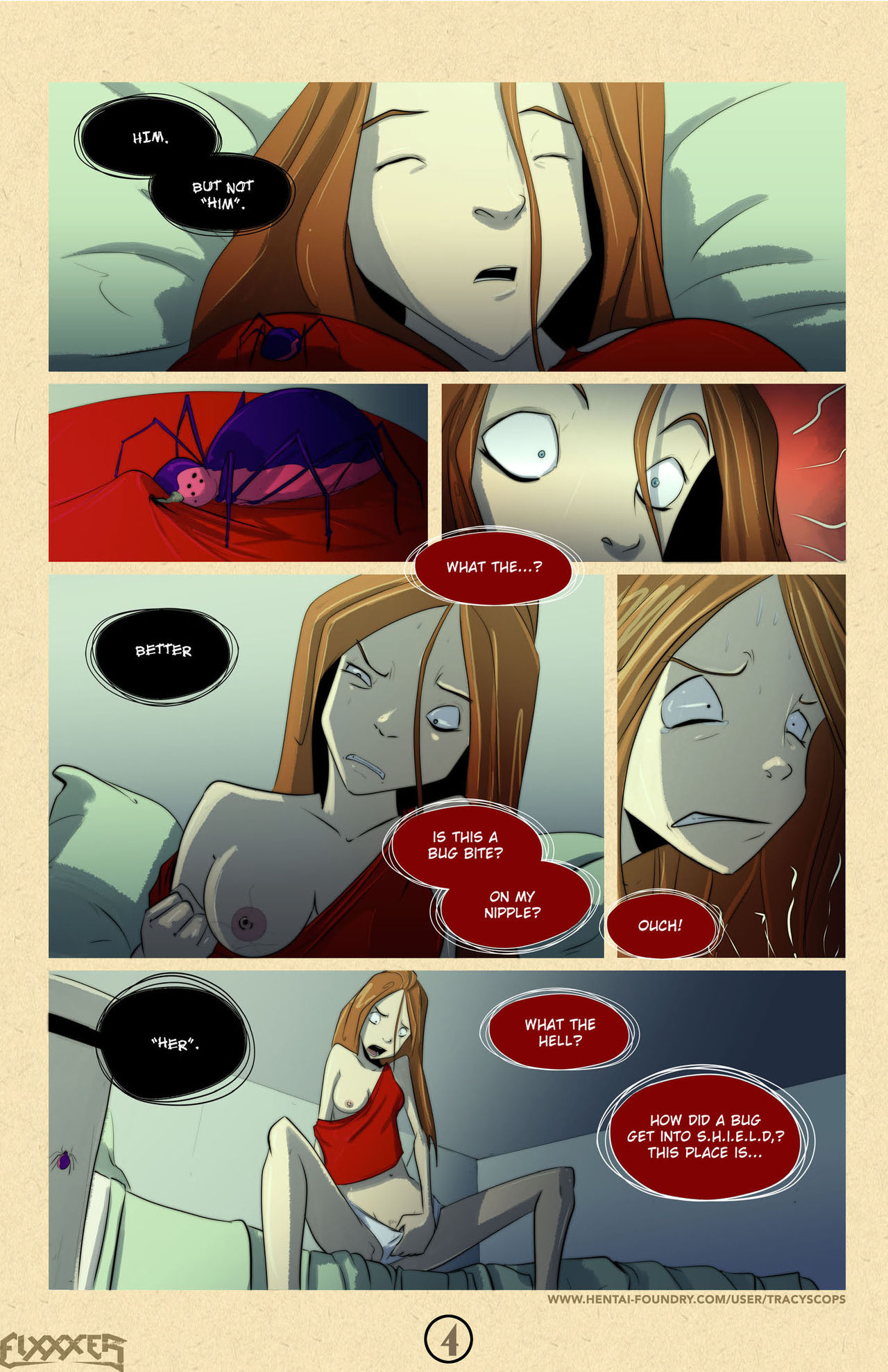 The Violation of the Spider Women page 6 full
