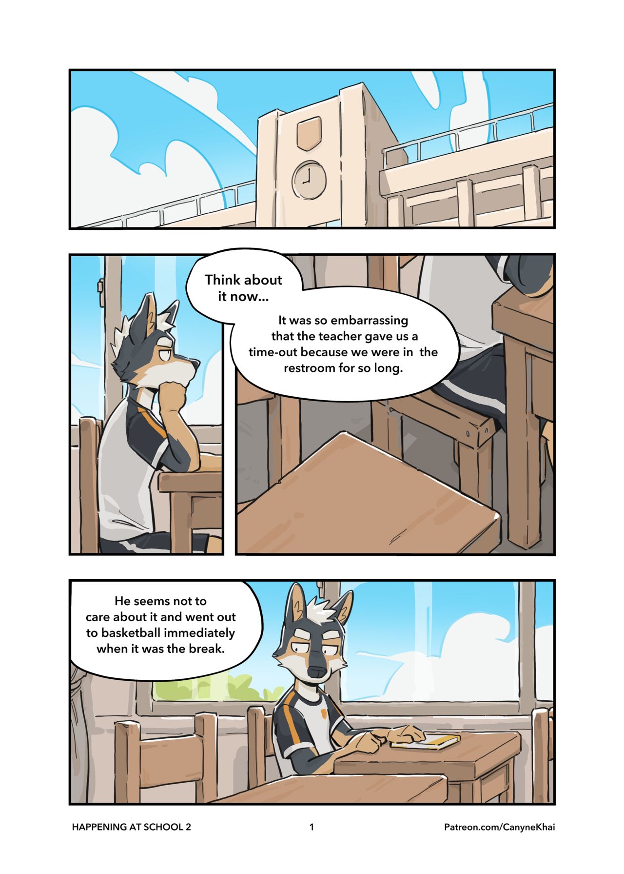 Happening At School 2 page 3 full