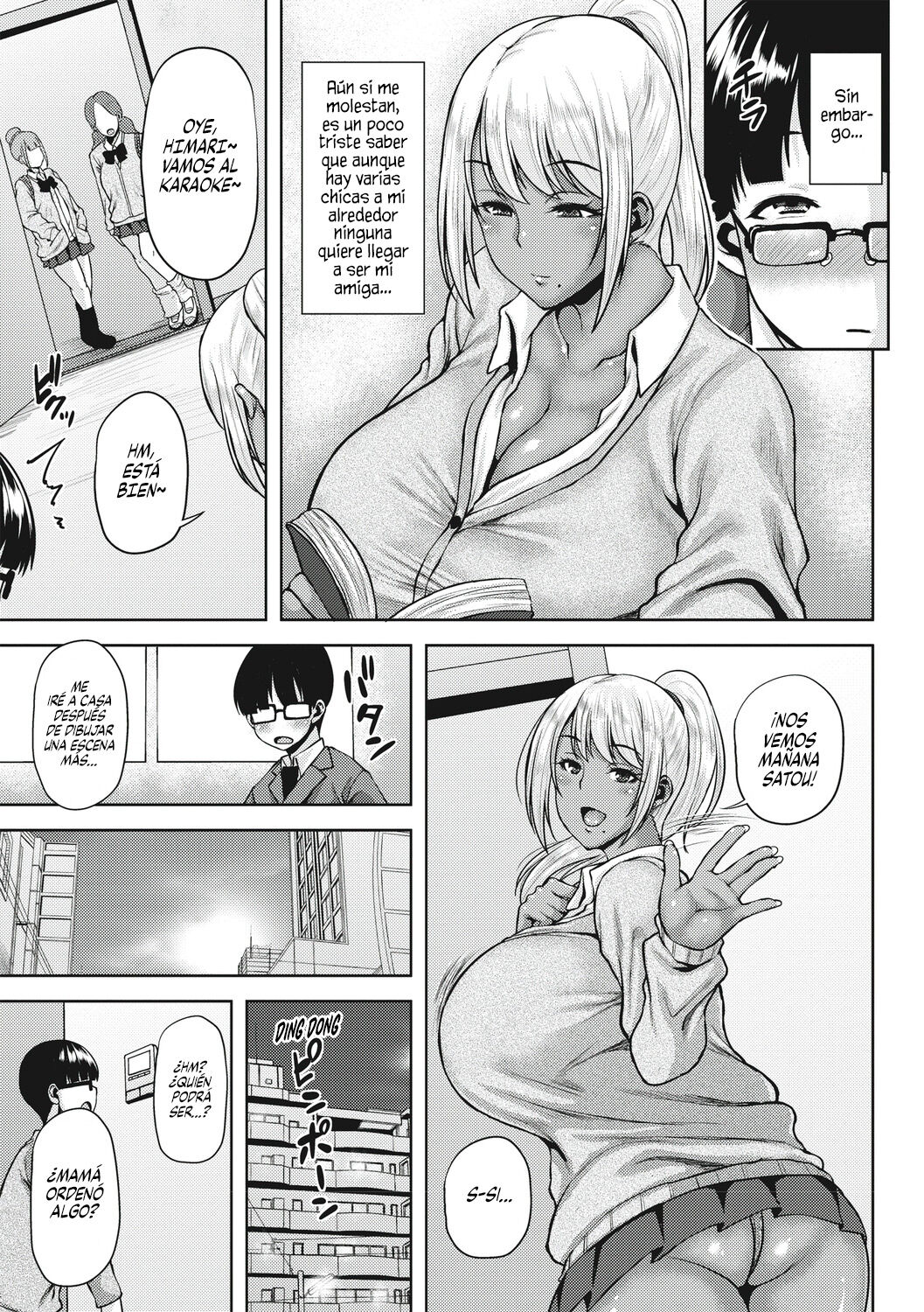 Manken no Kuro Gal Senpai! | ¡La Gyaru Bronceada es mi Senpai! 1+2 page 3 full