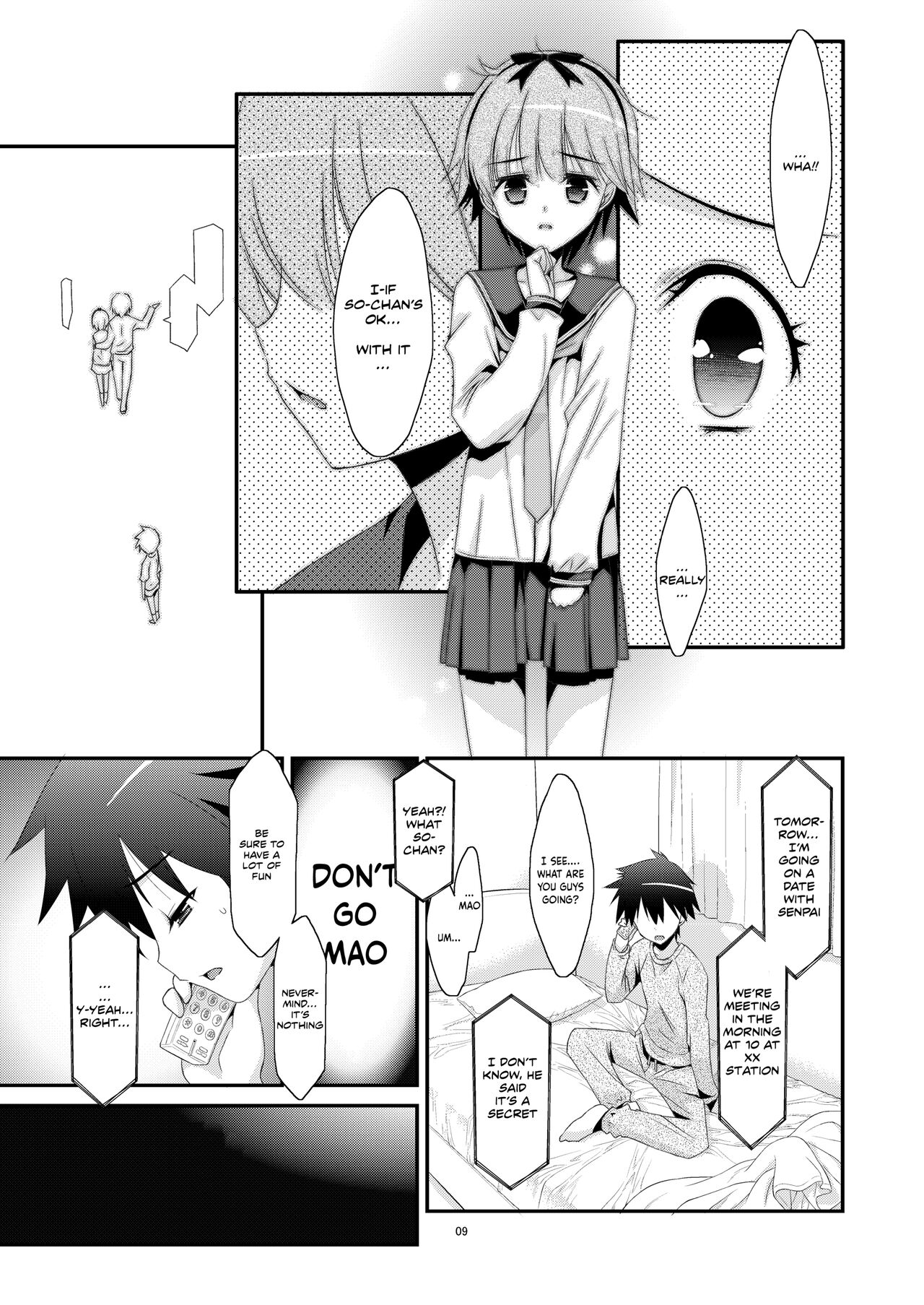 Anoko ga Aitsu no Omocha ni Natta Hi - Kitagawa Mao Hen | The Day That Girl Became His Plaything  Mao Kitagawa Edition page 9 full