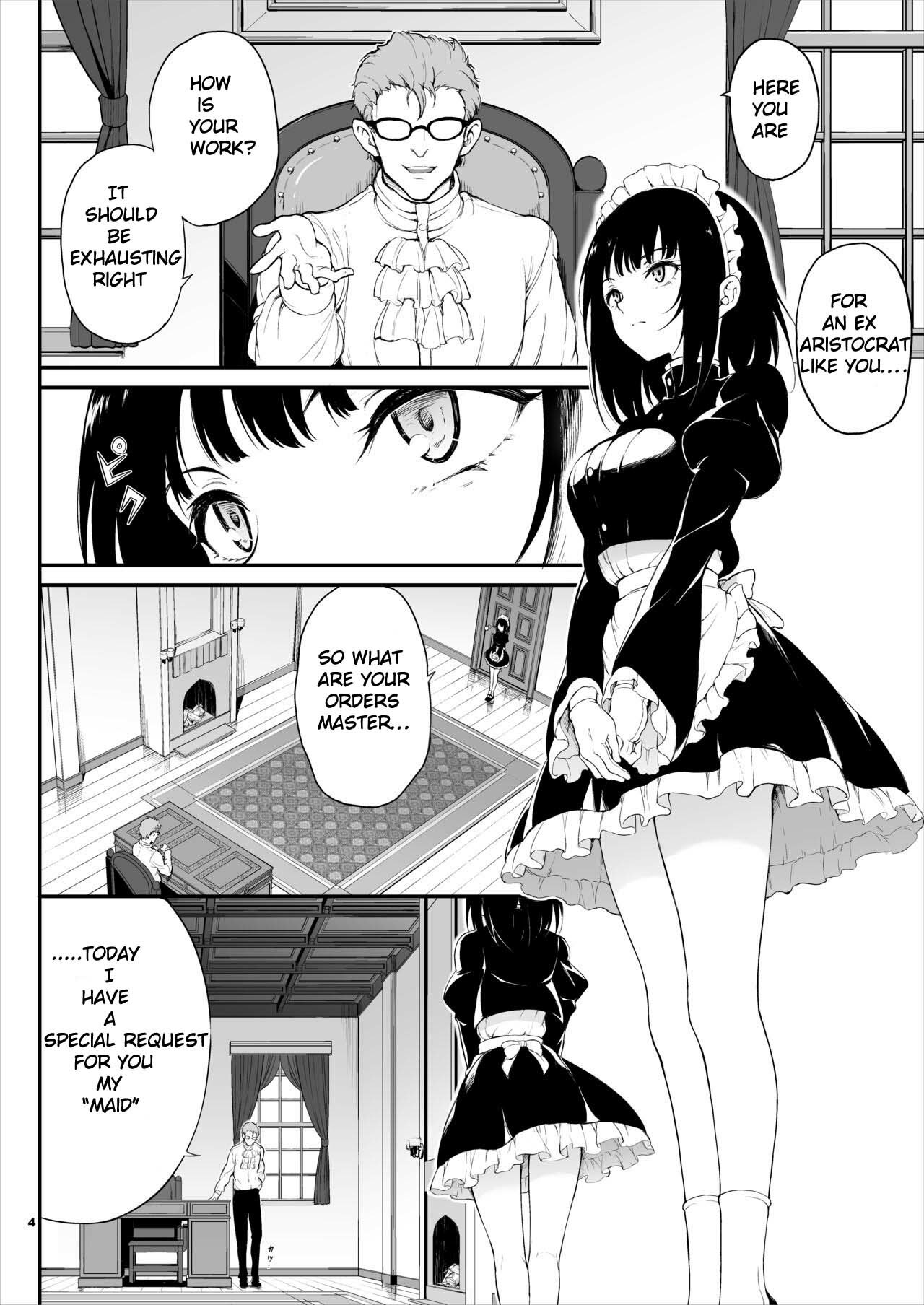 Maid Education: Fallen Aristocrat Rurikawa Tsubaki Chapter 1 page 3 full