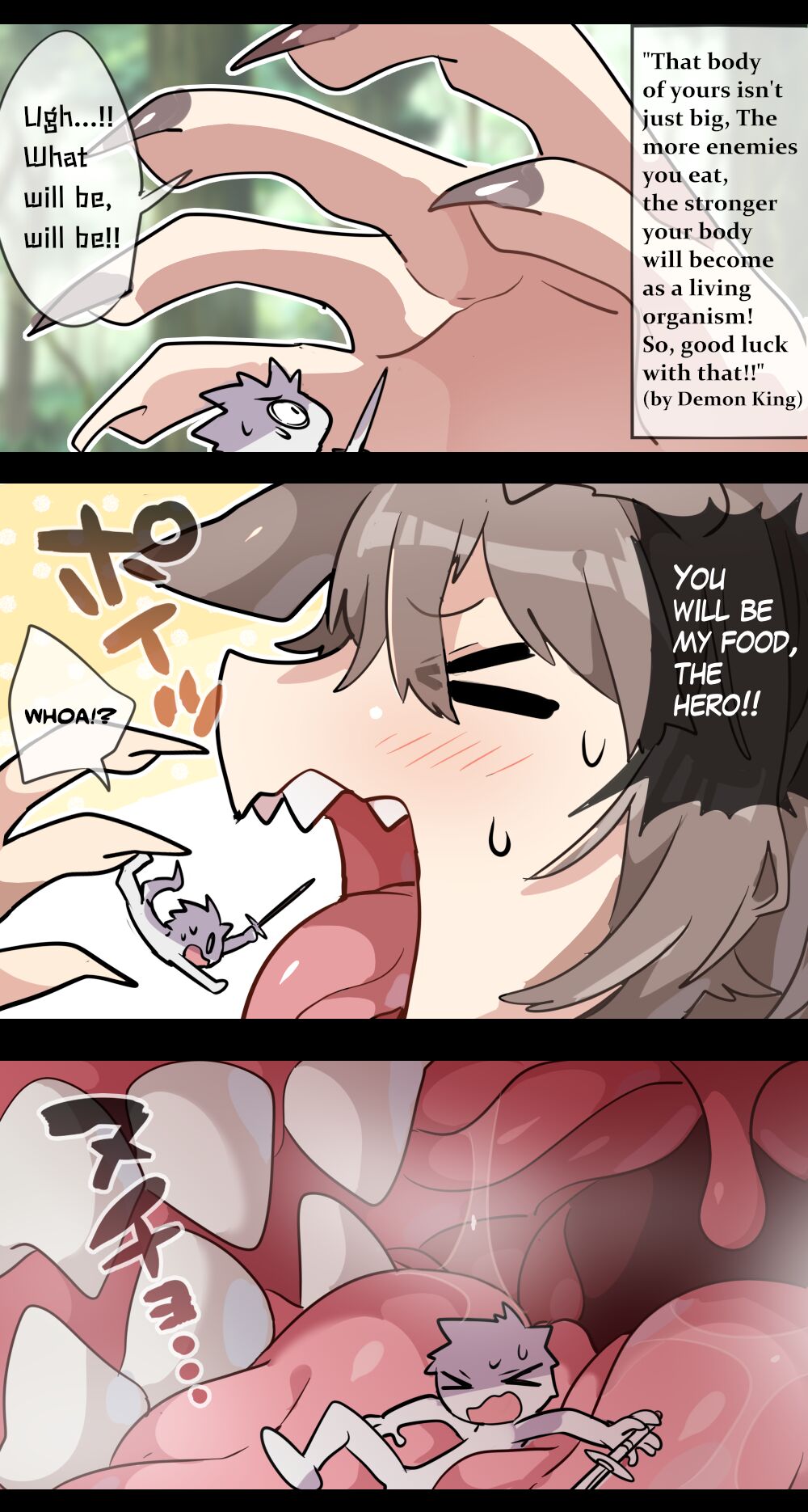Giant Dog Girl VORE &amp; GTS page 2 full