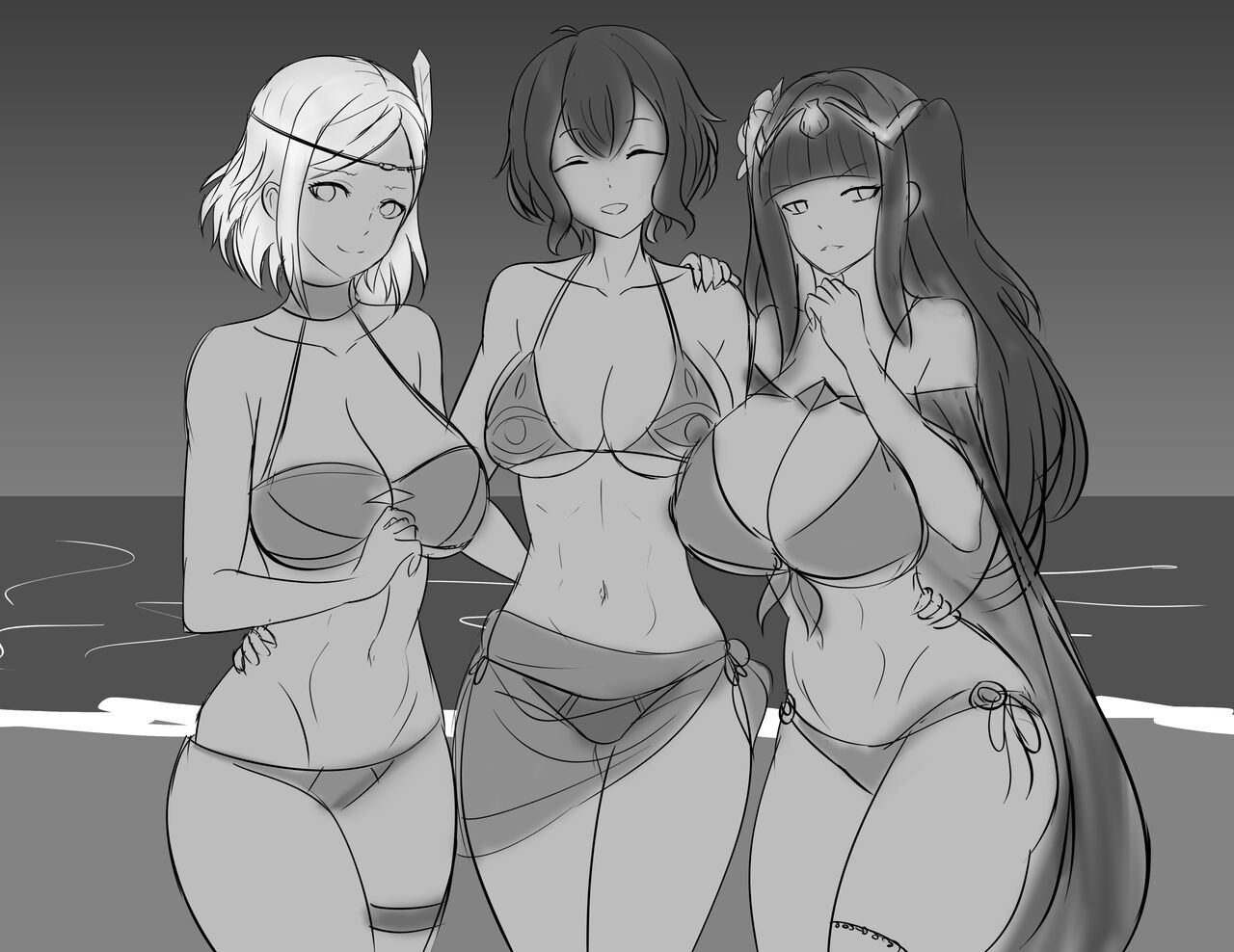 Morgan, Noire and Tharja page 5 full