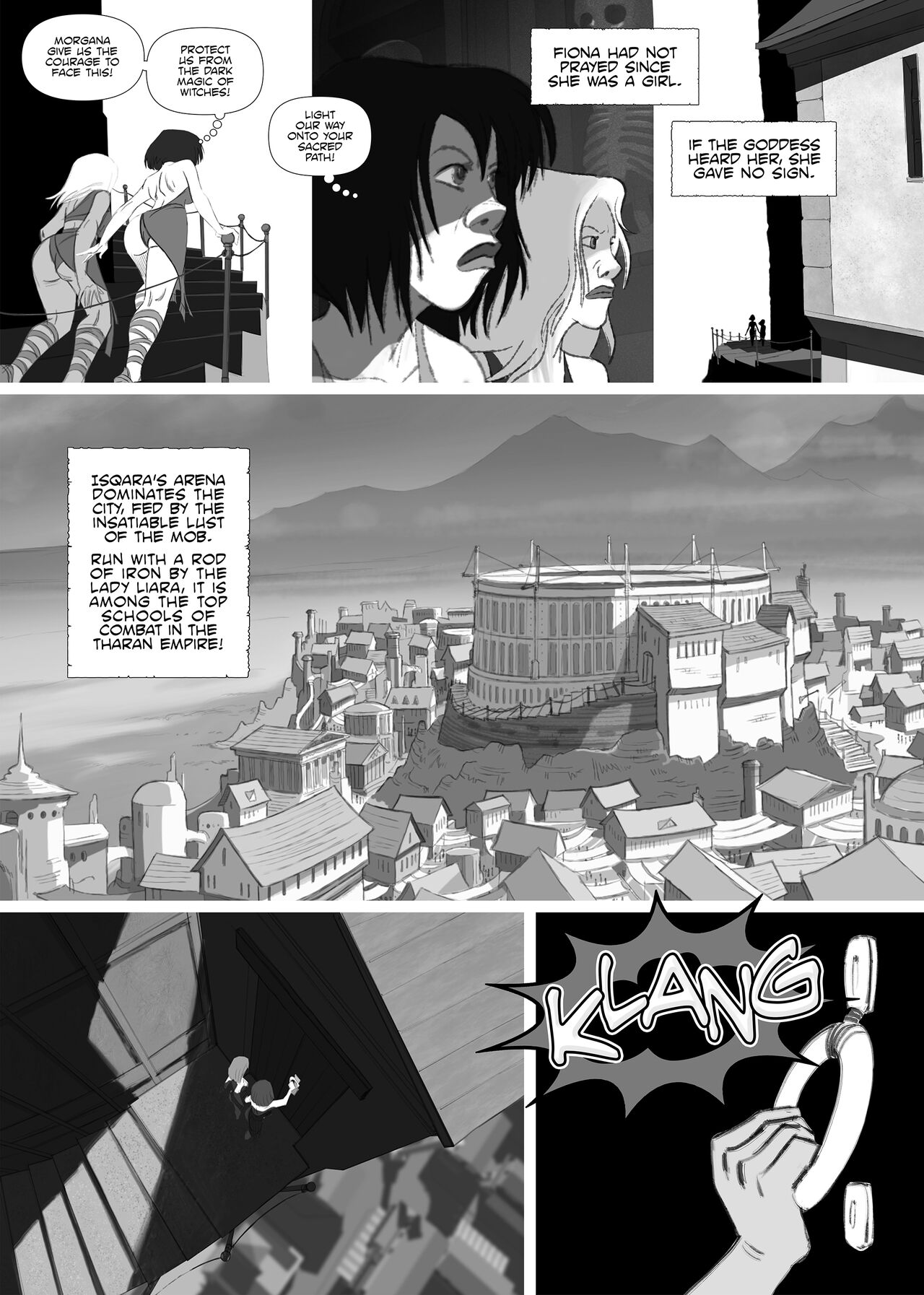 Gladiatrix Fiona Chapter 1 - Initiation page 8 full