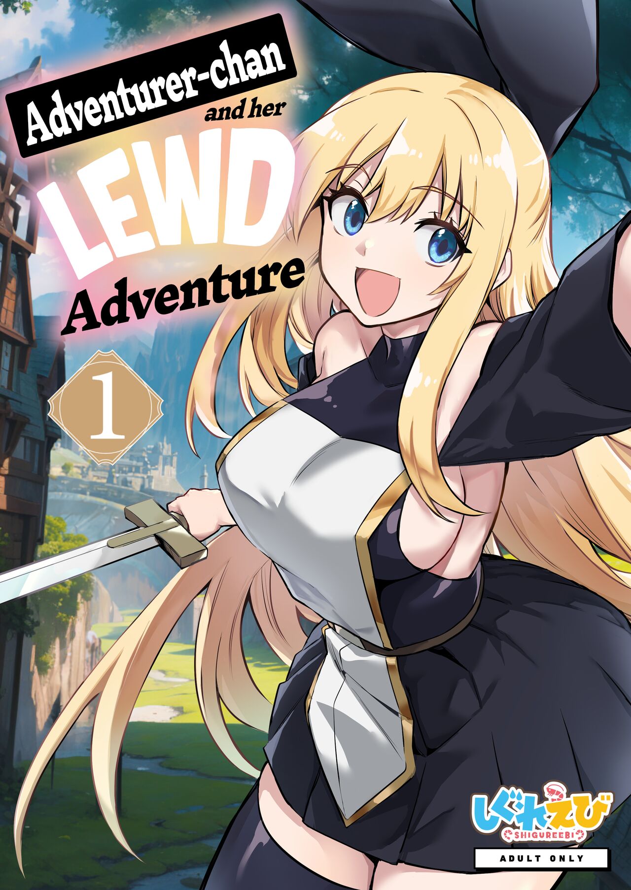 Boukensha-chan to Ecchi na Bouken 1 | Adventurer-chan and her Lewd Adventure Vol. 1 page 1 full