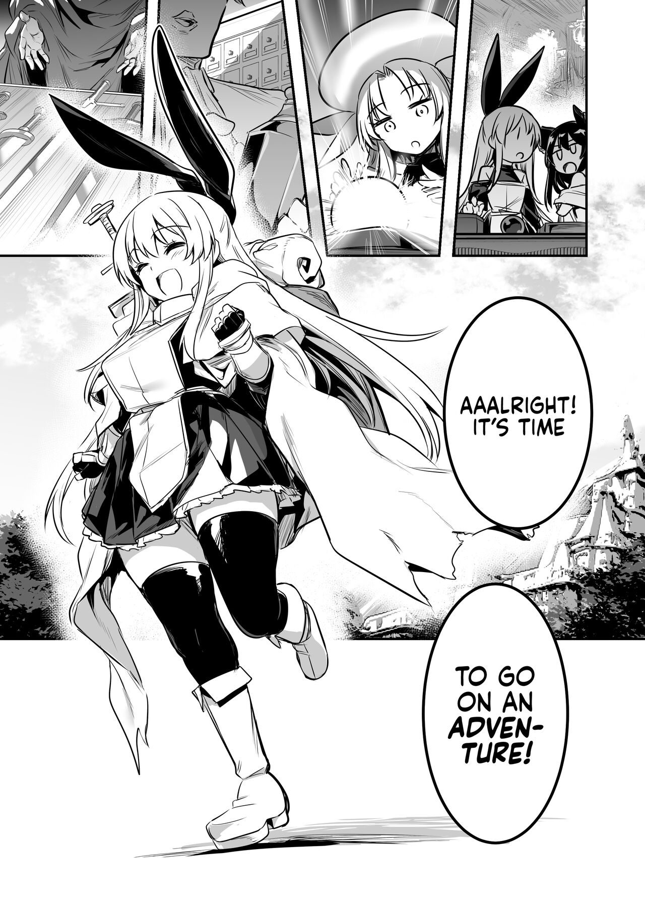 Boukensha-chan to Ecchi na Bouken 1 | Adventurer-chan and her Lewd Adventure Vol. 1 page 4 full