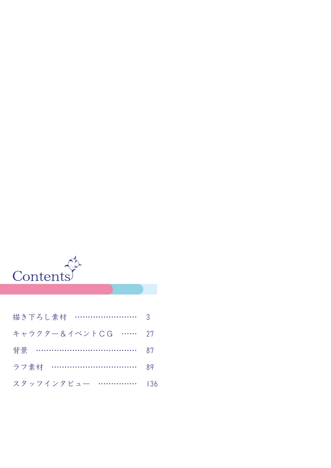 Natsuzora Kanata Official Visual Fan Book page 4 full