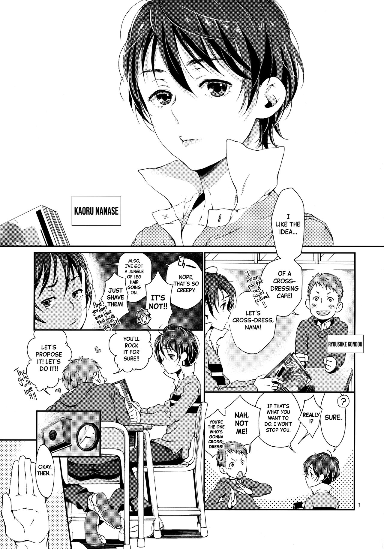 Nanase-kun wa Maid Fuku | Nanase-kun's Maid Costume page 2 full