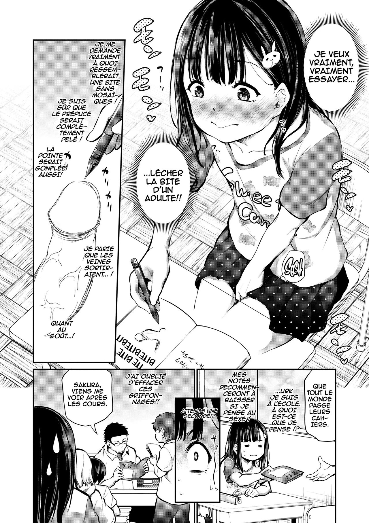 Sensei Ochinchin Misete Kudasai! | Sensei, S'il Te Plaît Montre-moi Ta Bite! page 2 full