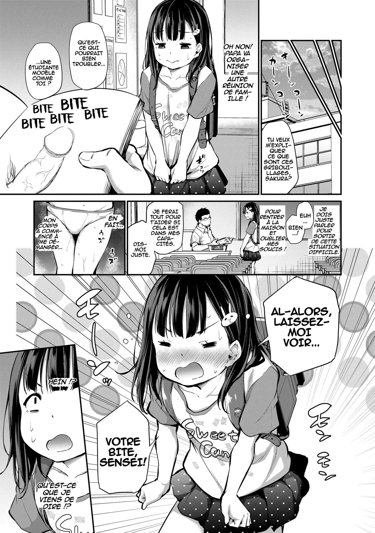 Sensei Ochinchin Misete Kudasai! | Sensei, S'il Te Plaît Montre-moi Ta Bite! page 3 full