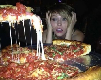 I Want Someone To Look At Me The Way This Girl Looks At Pizza cover