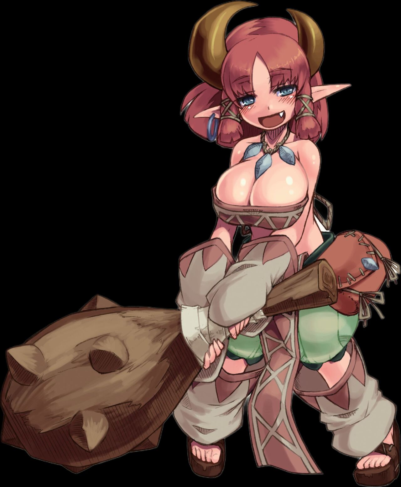 Monster Girl Encyclopaedia 1-2 Backgroundless page 7 full