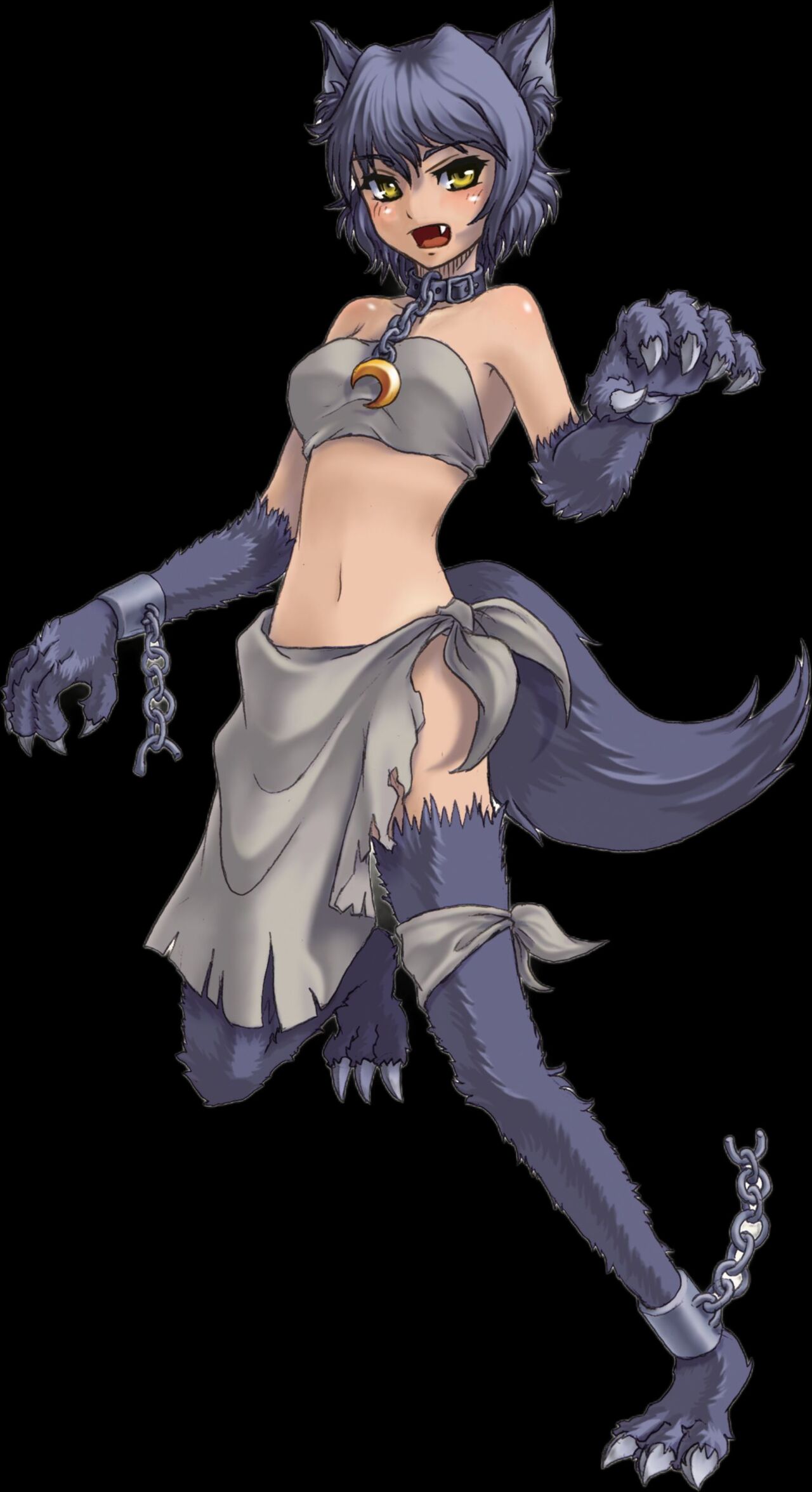 Monster Girl Encyclopaedia 1-2 Backgroundless page 8 full