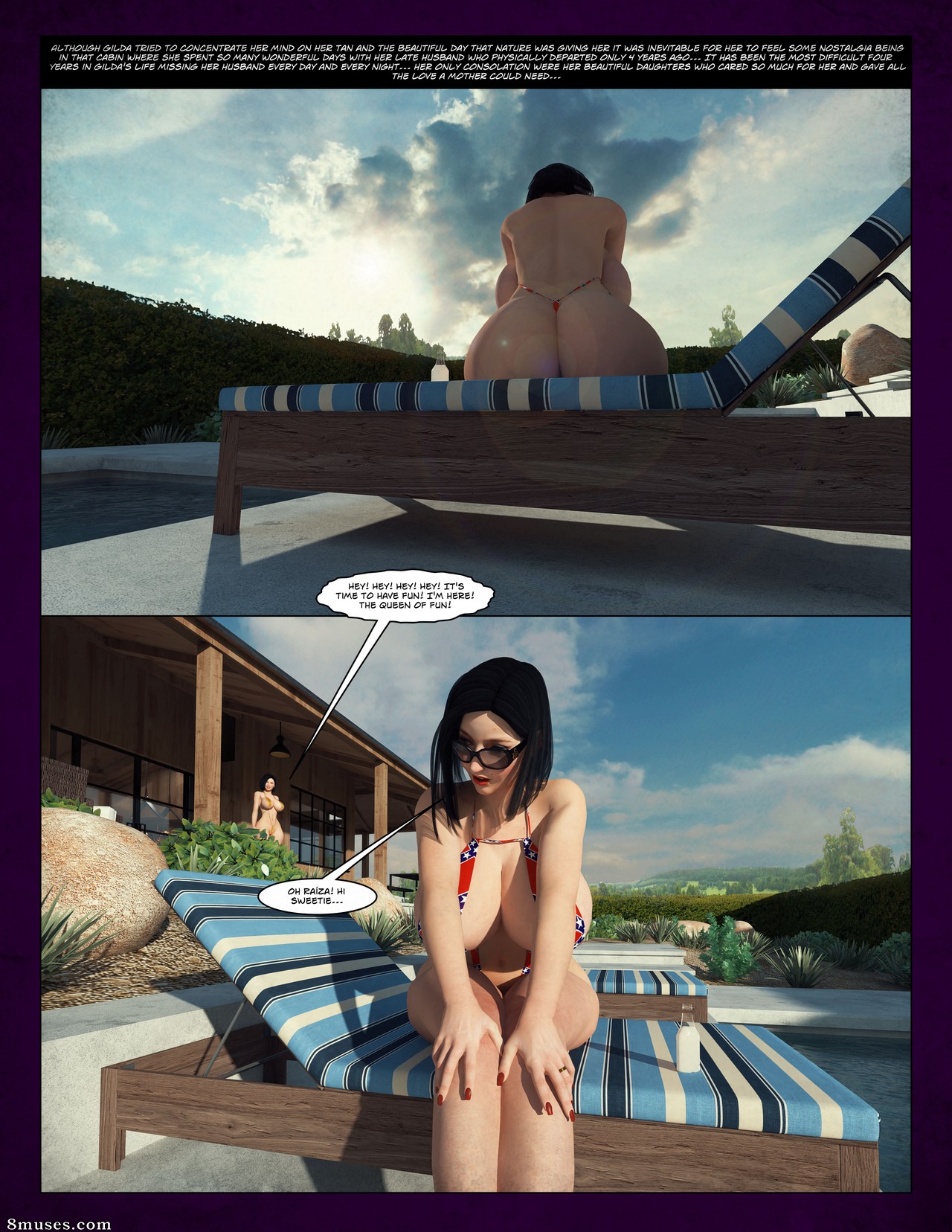 Purple Vacations 3 page 6 full