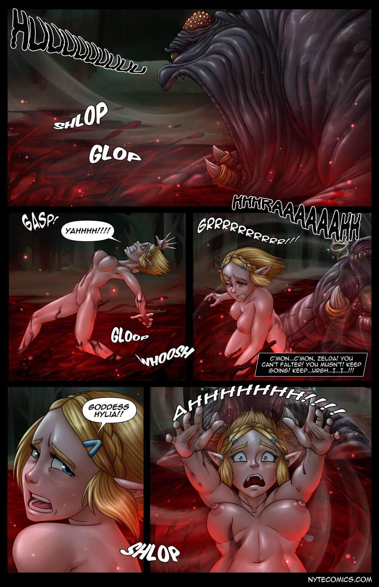 Fears of the Kingdom: Purah and Zelda page 7 full