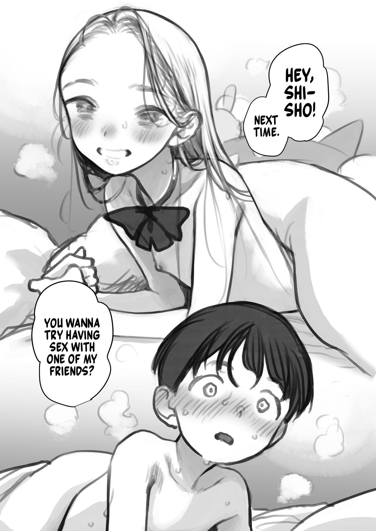 Shitei &amp; Konoha-chan 3P  | A Threesome with Konoha-chan page 1 full