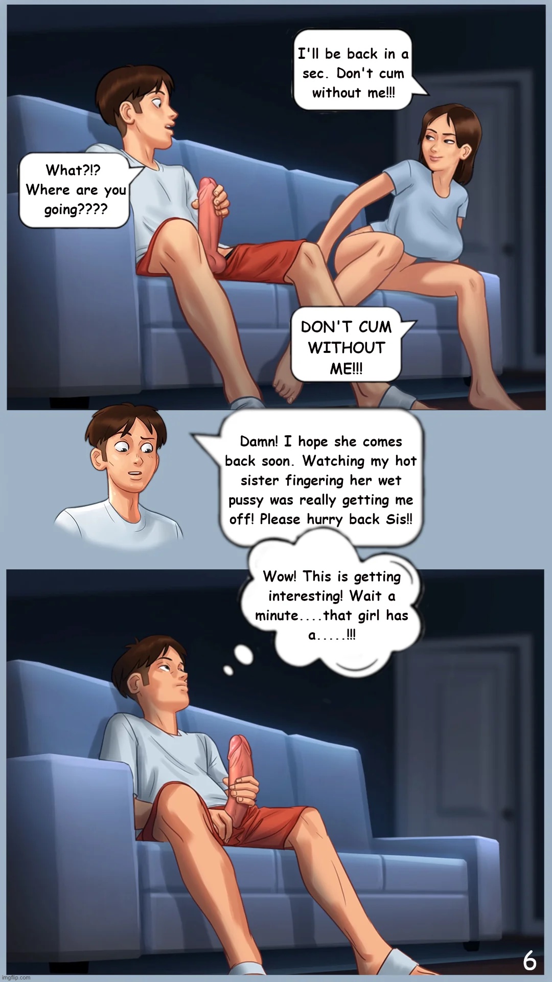 summertime saga: A quiet night on the couch HD update no longer blurry page 7 full