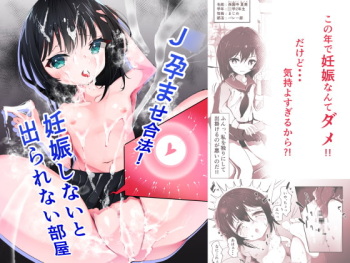J○孕ませ合法!妊娠しないと出られない部屋! cover