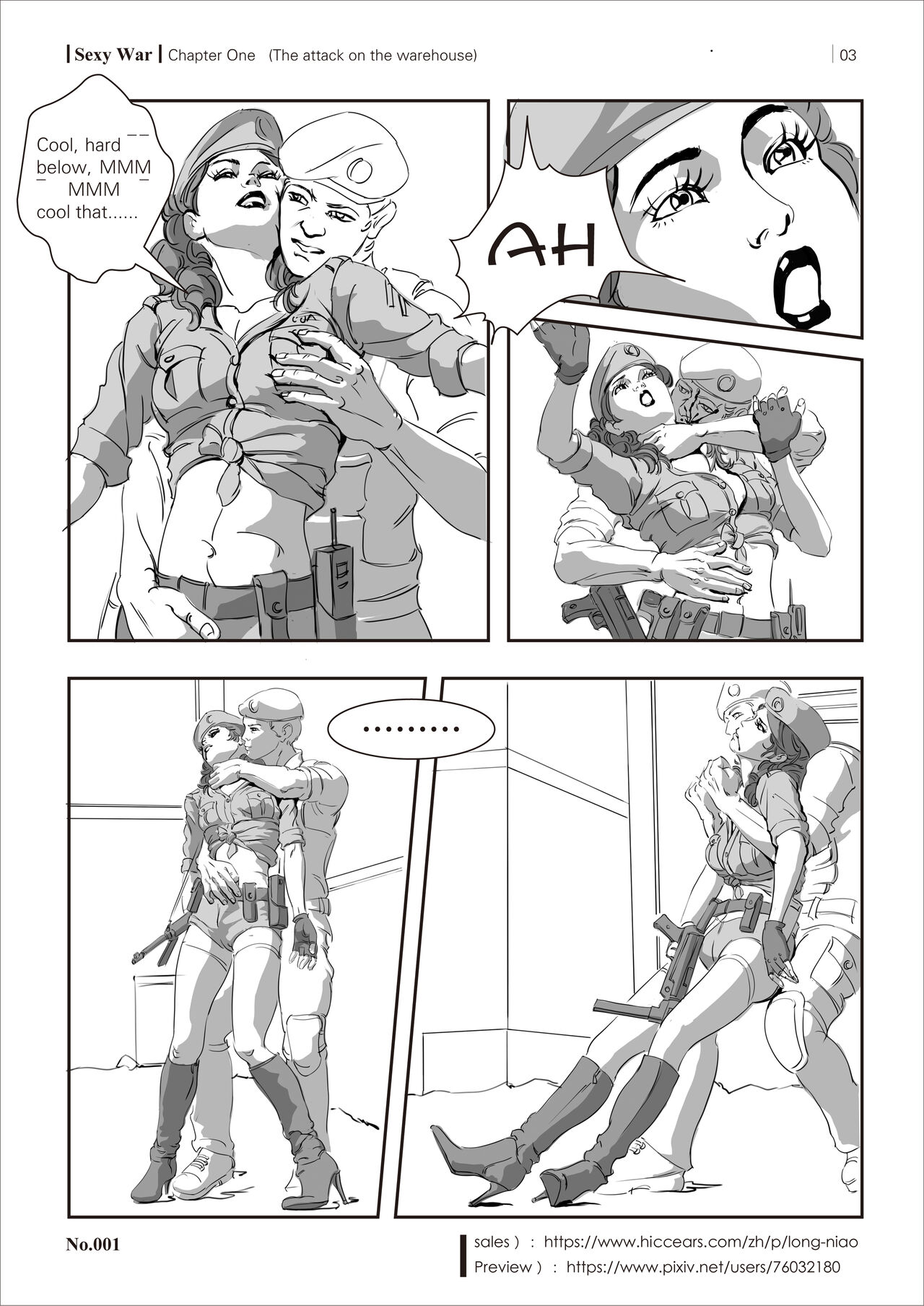 SEXY WAR I Warehouse attack page 5 full