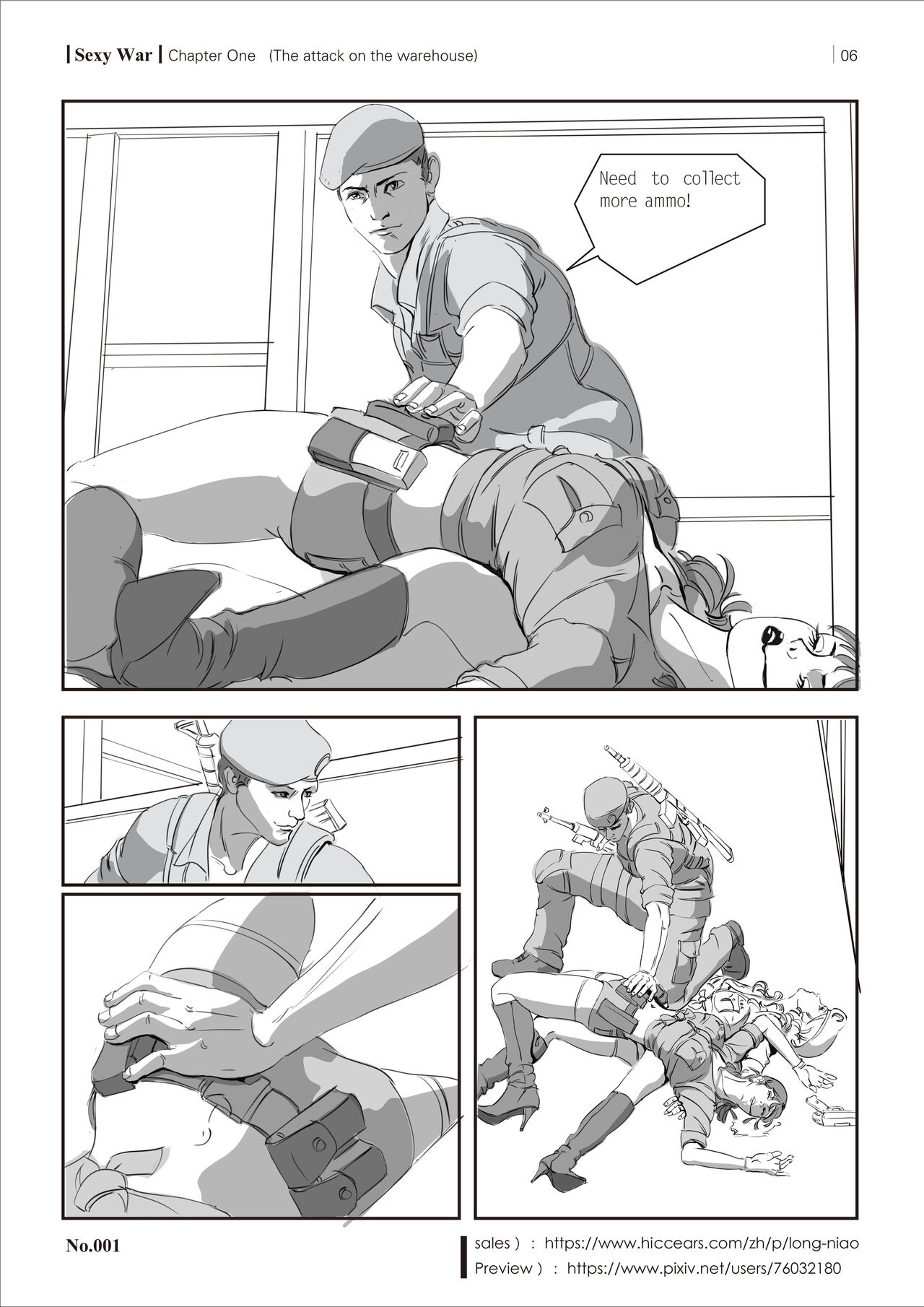 SEXY WAR I Warehouse attack page 8 full