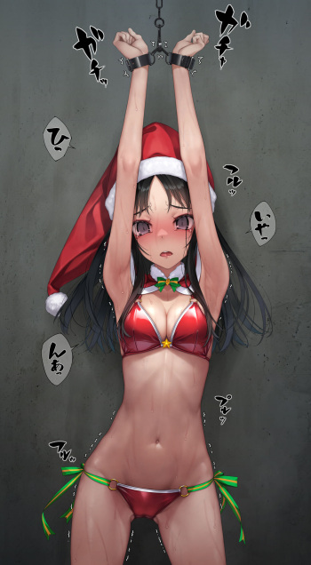 captured bikini santa cover