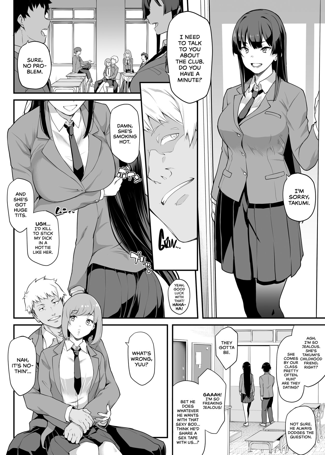 Kendoubu Shushou de Osananajimi no Bijin de Tsuyoi Boku no Kanojo ga, Charao ni Assari Otosareru Wake ga Nai | My Childhood Crush, the Fierce and Beautiful Kendo Club Captain, Would Never Fall for a Fuckboy page 4 full