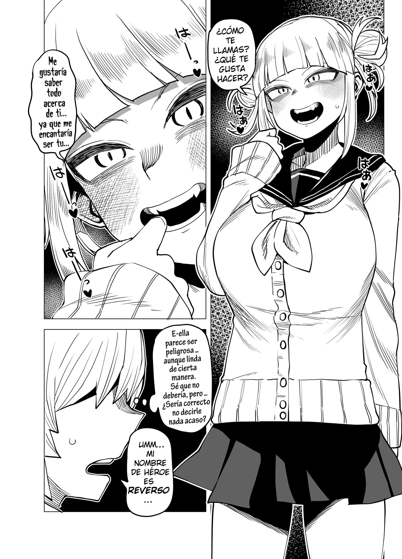 Teisou Gyakuten Butsu ~Toga Himiko no Baai~ | Academia de Héroes &amp; una Moralidad Invertida 9: ~Toga Himiko~ page 3 full
