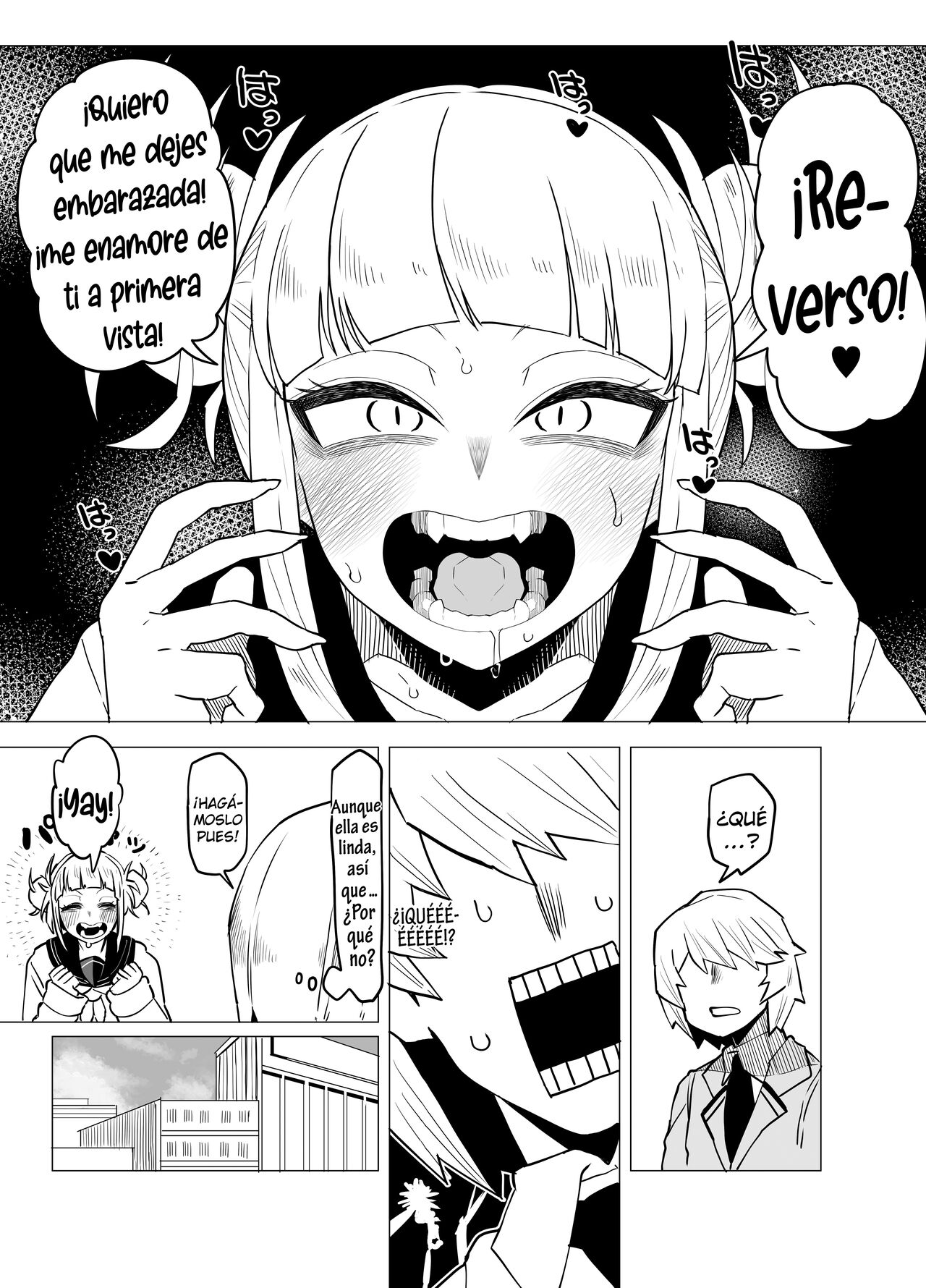Teisou Gyakuten Butsu ~Toga Himiko no Baai~ | Academia de Héroes &amp; una Moralidad Invertida 9: ~Toga Himiko~ page 4 full