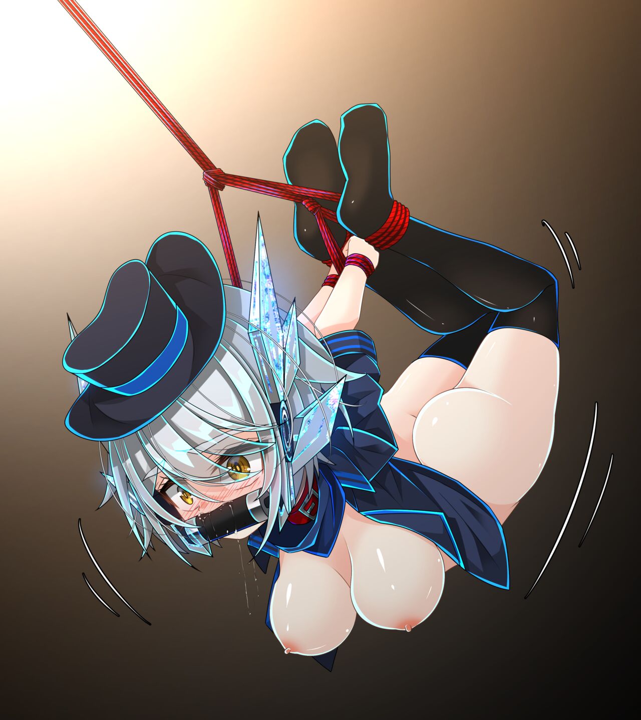 Umanosuke-chan x Harness Gag + Cowgirl Umanosuke-chan Tsutte Mita page 9 full