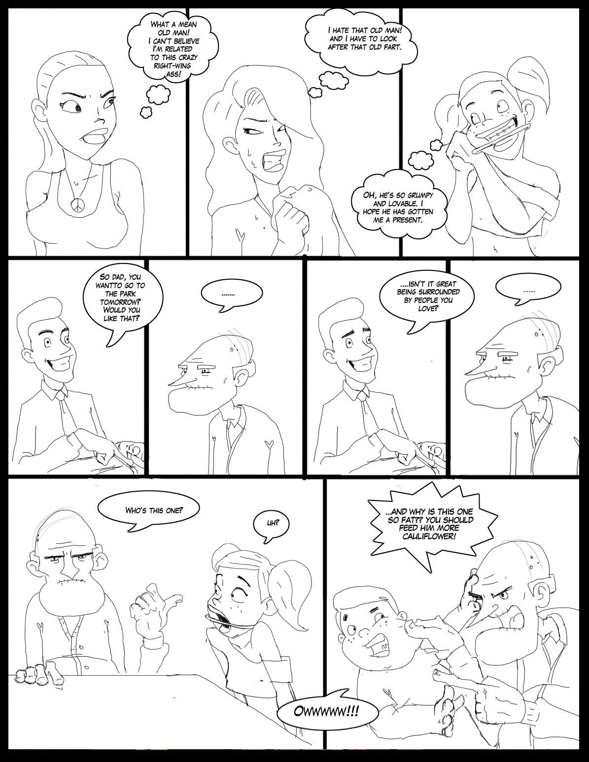 Grumpy old man Jefferson 1, 2, 3, 4, 5 &amp; Christmas special page 3 full