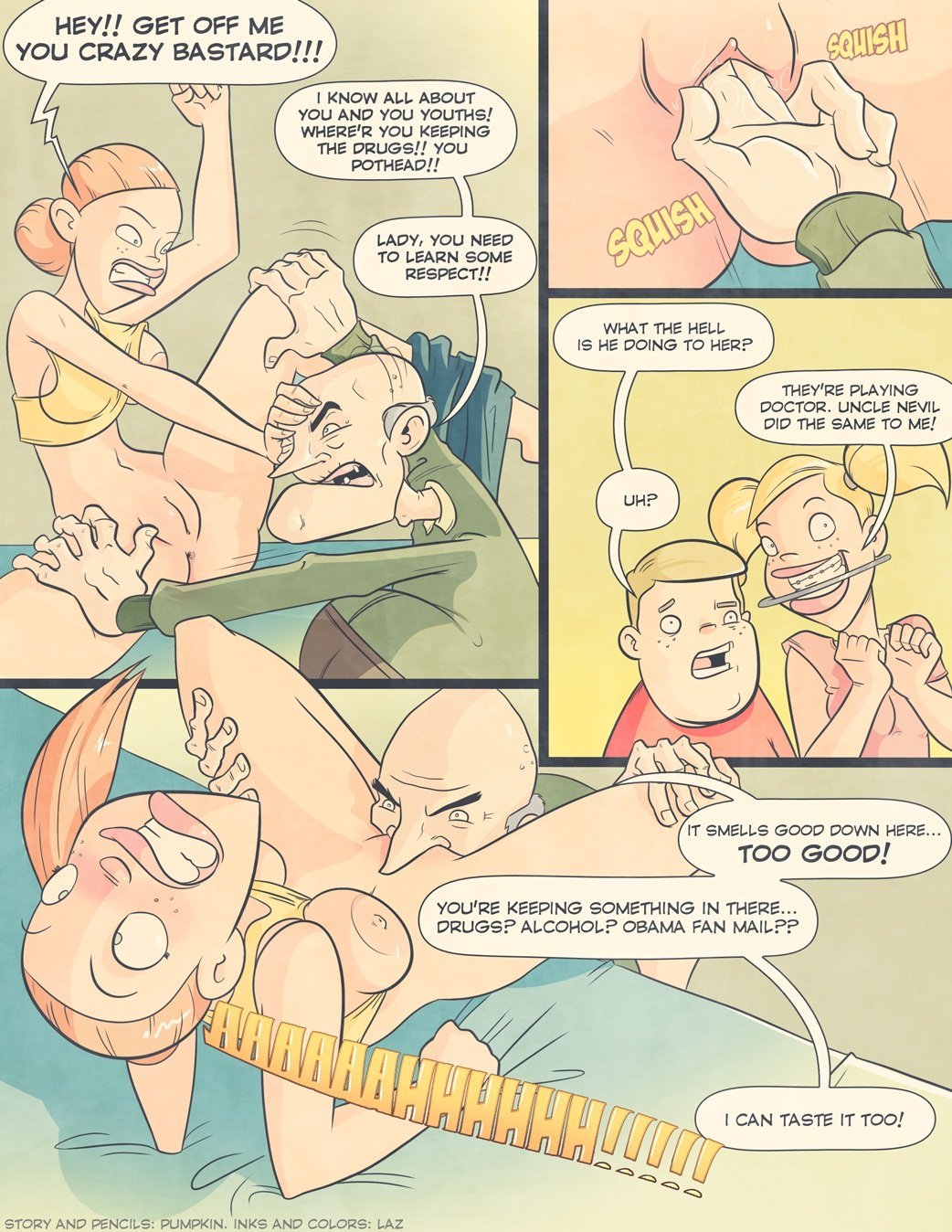 Grumpy old man Jefferson 1, 2, 3, 4, 5 &amp; Christmas special page 5 full