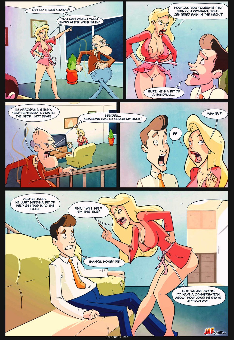 Grumpy old man Jefferson 1, 2, 3, 4, 5 &amp; Christmas special page 9 full