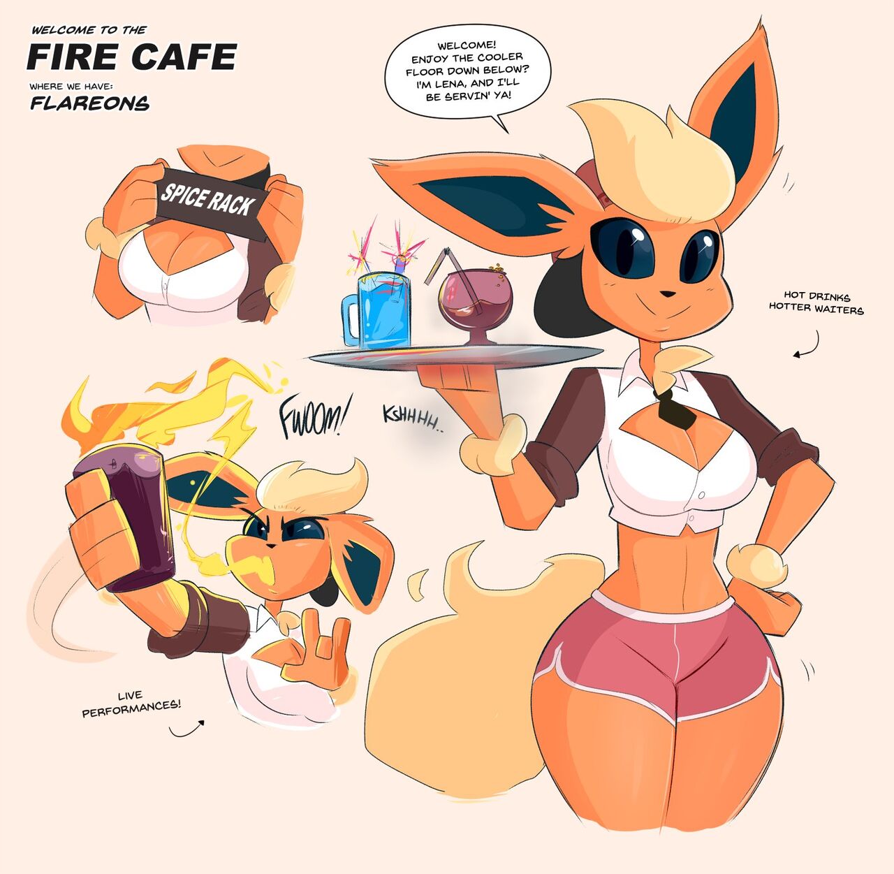 Eevolution Cafes page 1 full