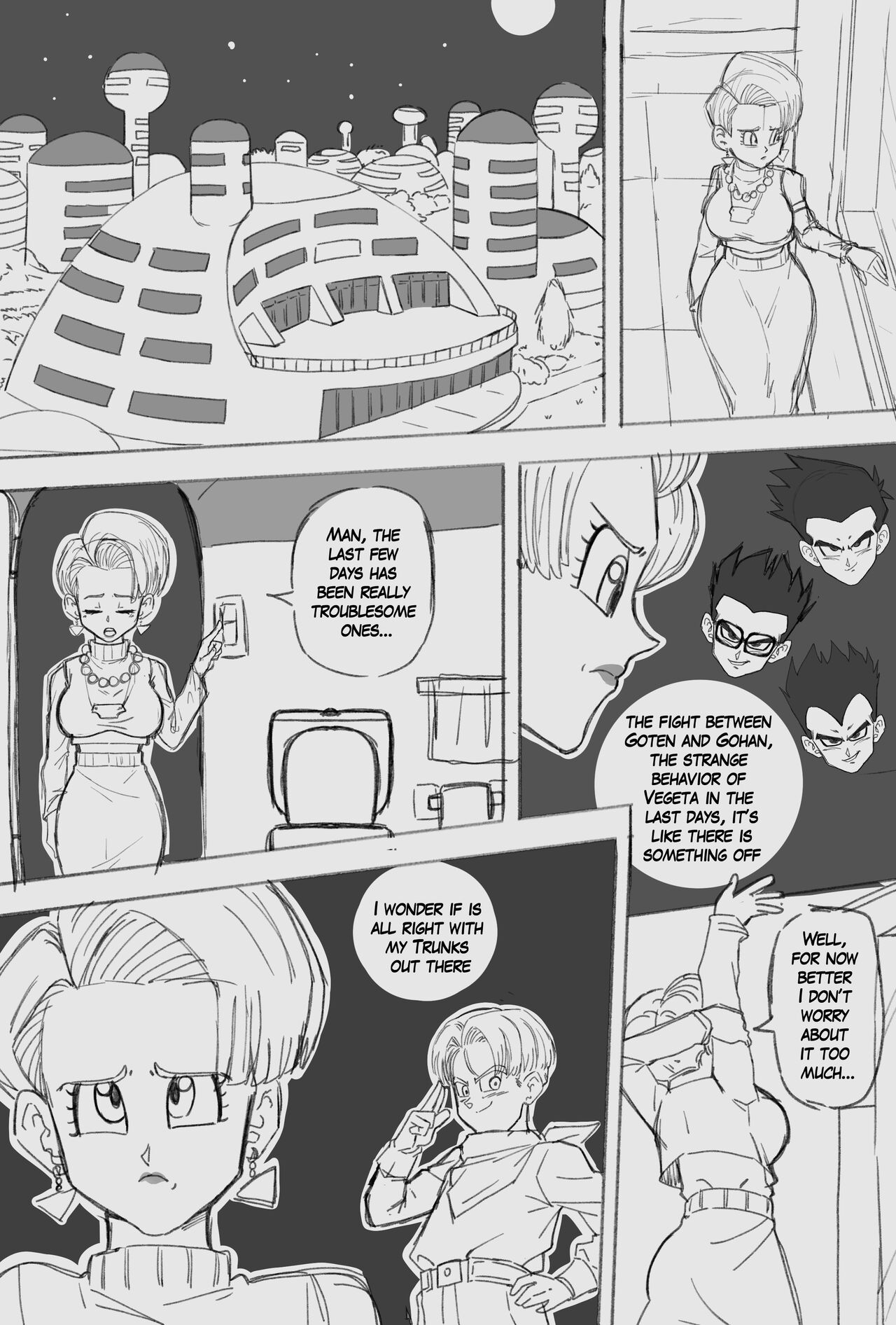 Bulma's Worries page 2 full