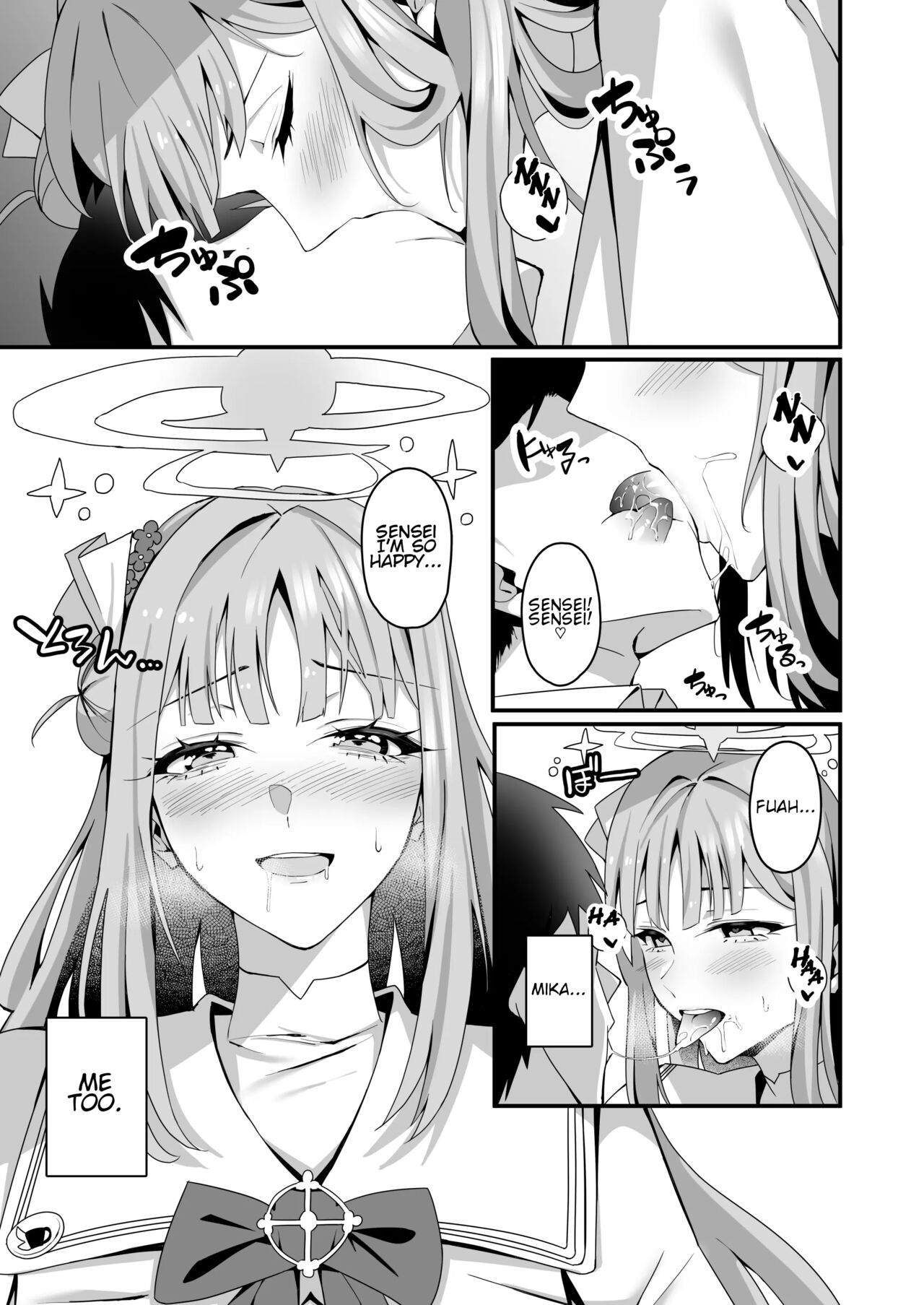 Mika to Happy Love Love Sex Shite Haramaseru Hon - A book about happy loving sex with Mika and impregnation. | Lovey Dovey Impregnation Sex With Mika! page 6 full