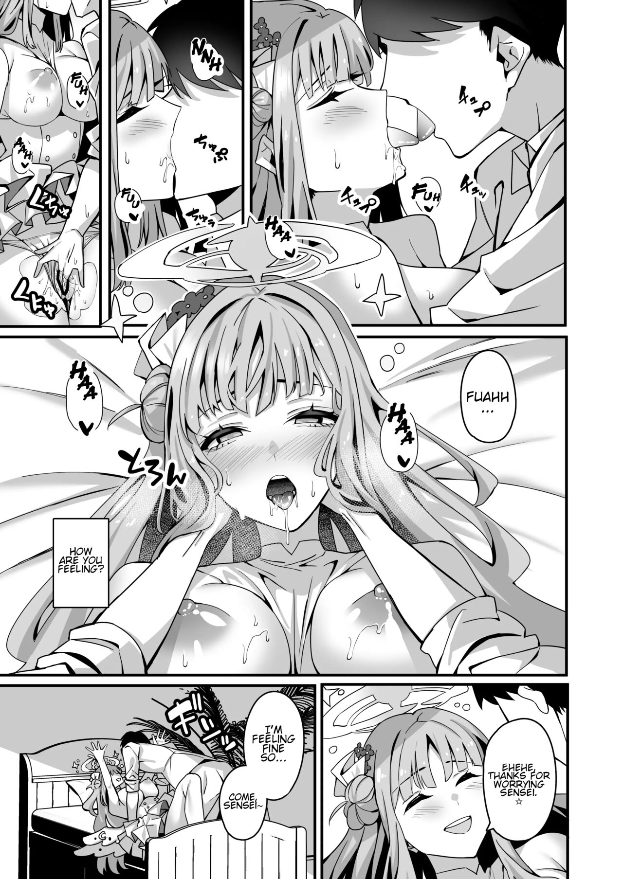 Mika to Happy Love Love Sex Shite Haramaseru Hon - A book about happy loving sex with Mika and impregnation. | Lovey Dovey Impregnation Sex With Mika! page 8 full