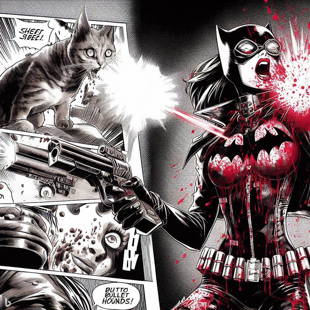 Catwoman in Violent Perils page 2 full