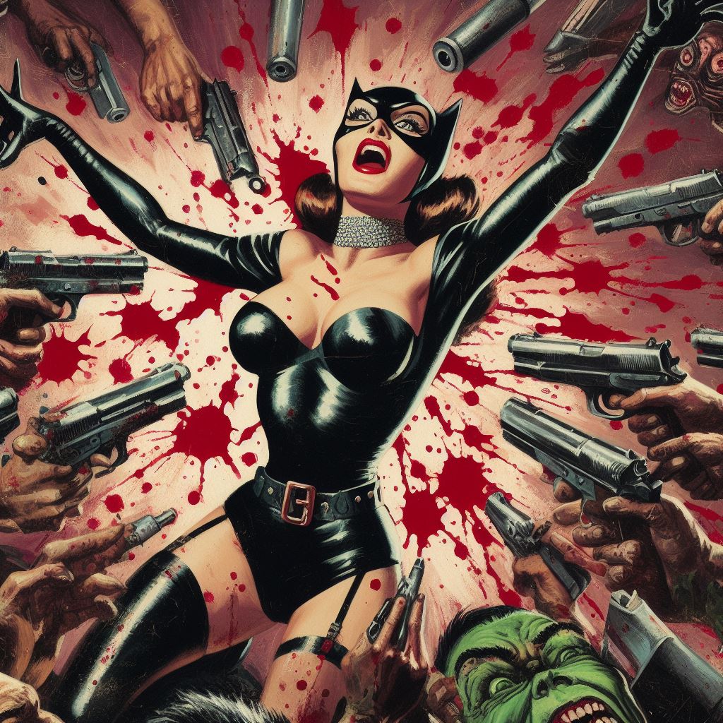 Catwoman in Violent Perils page 9 full